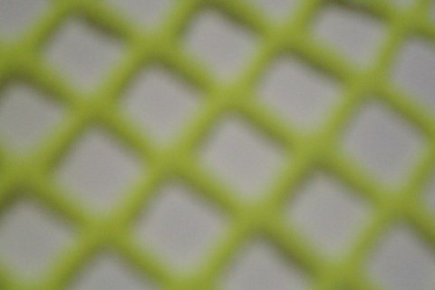 6.Sunny Yellow Big Hole Crochet Mesh